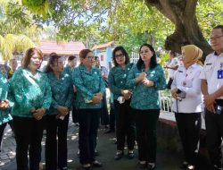 TP PKK Bitung dan DLH Genjot Pengolahan Sampah Rumah Tangga di Wangurer Timur