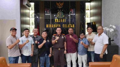 Kejari Minsel Gandeng Pers Perkuat Transparansi Penegakan Hukum