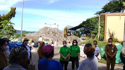 Kunjungan Ketua TP PKK Bitung ke TPA, Warga Harapkan Akses Air Bersih