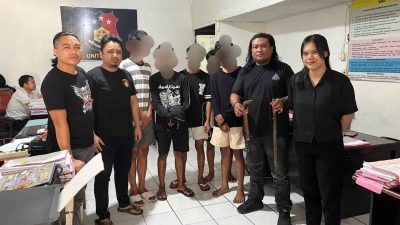 Empat Terduga Pelaku Penganiayaan Anak di Bitung Diamankan, Dua Sajam Disita Polisi